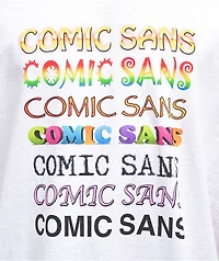 A.LAB Times New Roman White T-Shirt