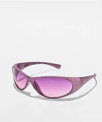 A.LAB Tracers Purple Sunglasses