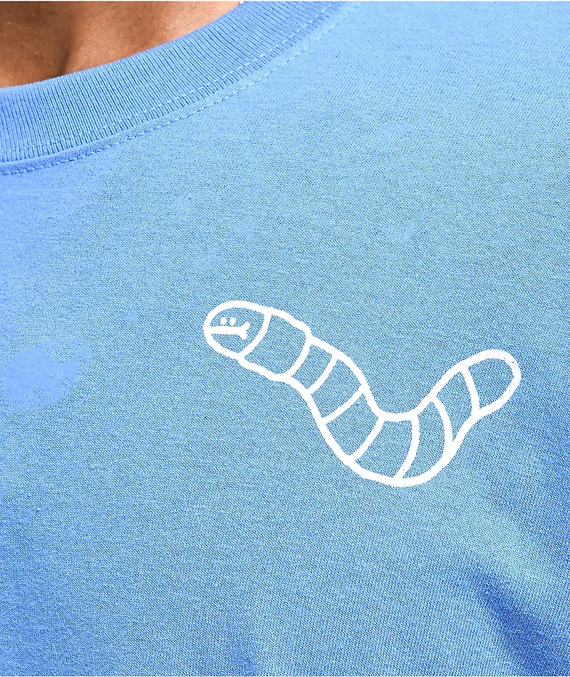 A.LAB Wanted Worm Blue T-Shirt