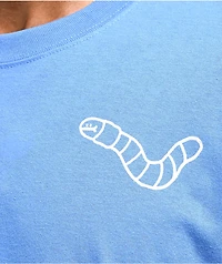 A.LAB Wanted Worm Blue T-Shirt