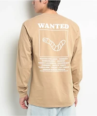 A.LAB Wanted Worm Sand Long Sleeve T-Shirt