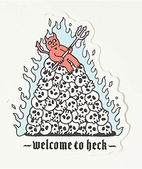A.LAB Welcome To Heck Sticker