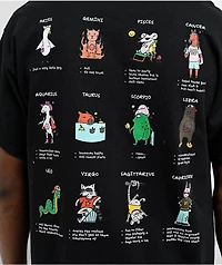 A.LAB What's Ur Sign Black T-Shirt