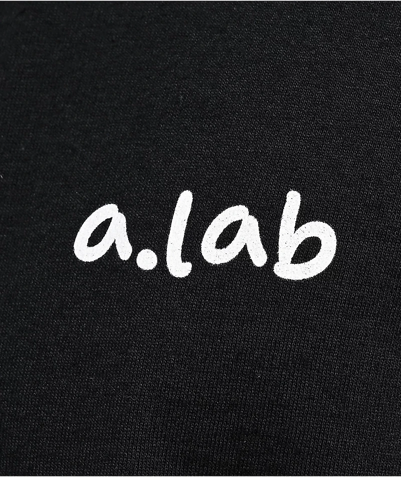 A.LAB What's Ur Sign Black T-Shirt