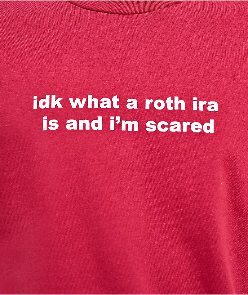 A.LAB Whats A Roth IRA Red T-Shirt