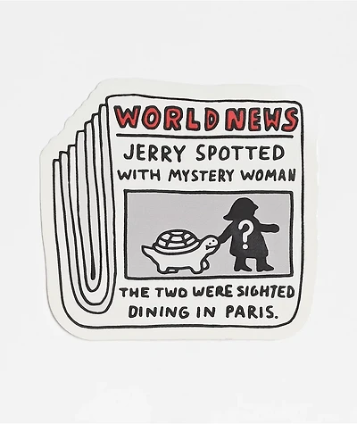 A.LAB World News Sticker