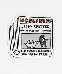 A.LAB World News Sticker