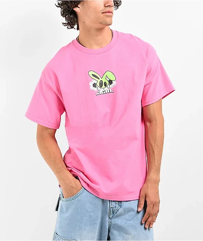 A.LAB Y2K Bunny Pink T-Shirt