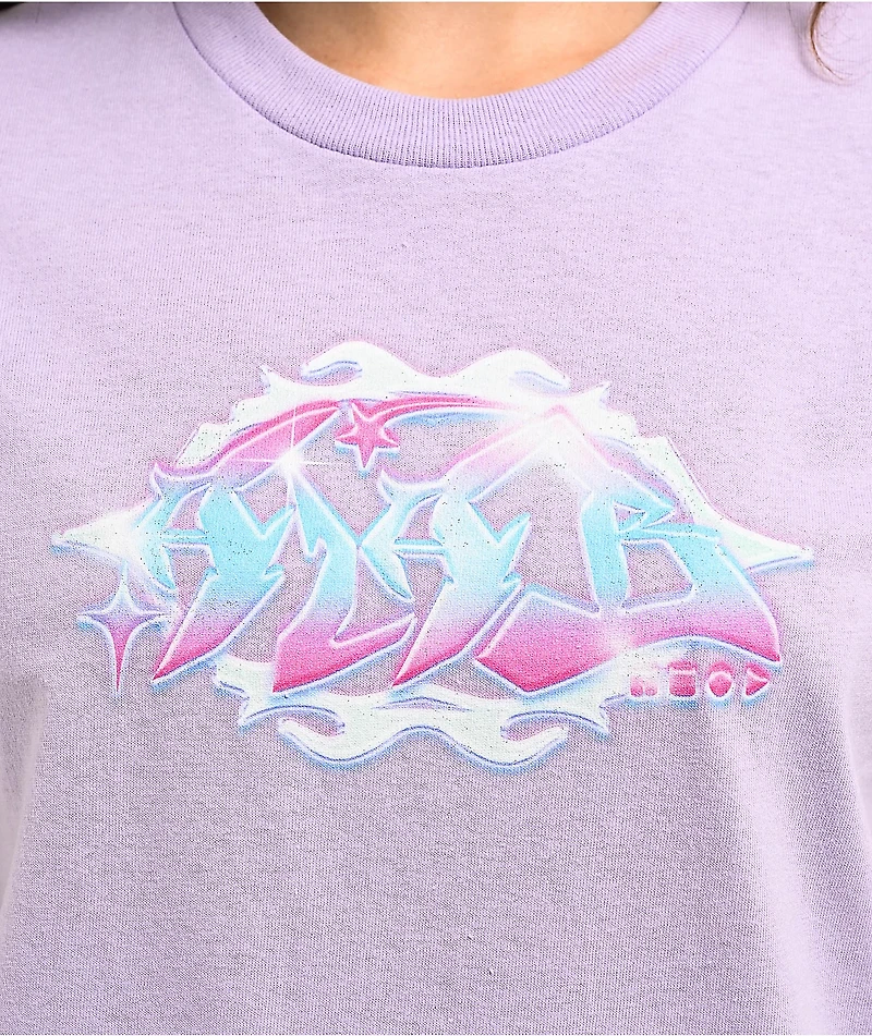A.LAB Y2K Gradient Lavender T-Shirt