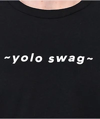 A.LAB Yolo Swag Black T-Shirt