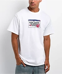 A.LAB Your Taste In Music White T-Shirt