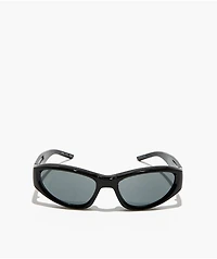 AIRE x Von Dutch Blackout Black & Smoke Mono Sunglasses