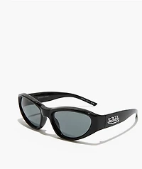 AIRE x Von Dutch Blackout Black & Smoke Mono Sunglasses