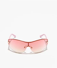AIRE x Von Dutch Bombshell Gold & Pink Crush Sunglasses