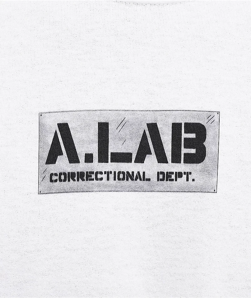 ALAB Heist Long Sleeve White T-Shirt