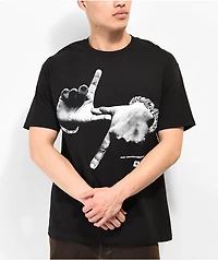 AMP Bolt Hands Black T-Shirt