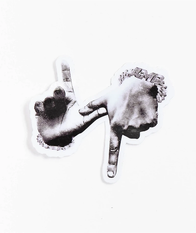 AMP Bolt Hands Sticker