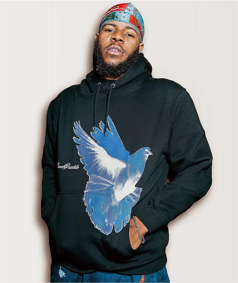 AMP Dove Black Hoodie