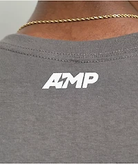 AMP Logo Grey T-Shirt