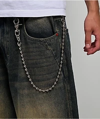 AMiGAZ Ball Silver Pocket Chain