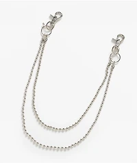 AMiGAZ Double Ball Silver Pocket Chain