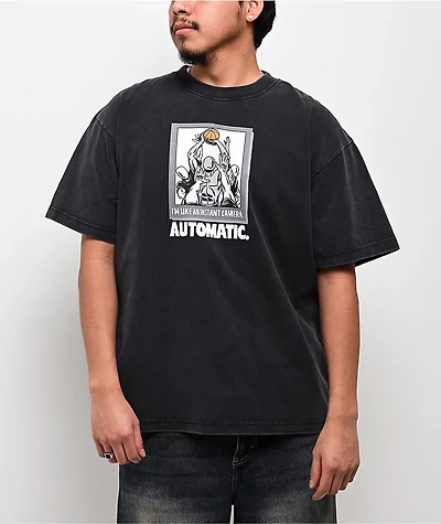 AND1 Instant Camera Vintage Black T-Shirt