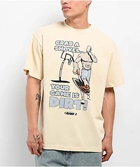 AND1 Trash Talk Game Is Dirt Off White T-Shirt