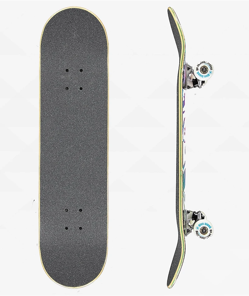 ATM Tie Dye 8.0" Skateboard Complete
