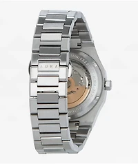 AURA Date 003 Steel & Turquoise Analog Watch
