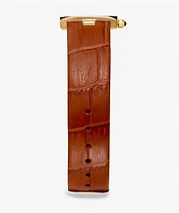 AURA Dice Cognac & Brown Analog Watch