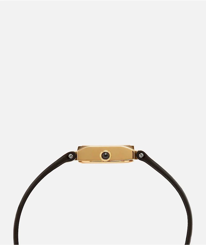 AURA Dice Gold & Black Analog Watch