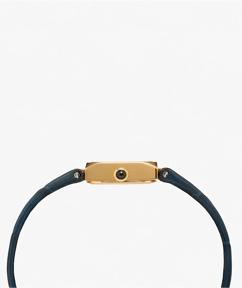 AURA Dice Gold & Navy Analog Watch