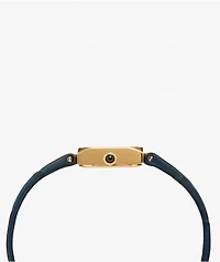 AURA Dice Gold & Navy Analog Watch