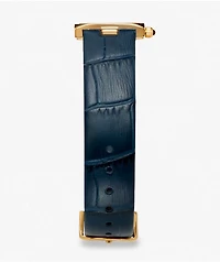 AURA Dice Gold & Navy Analog Watch