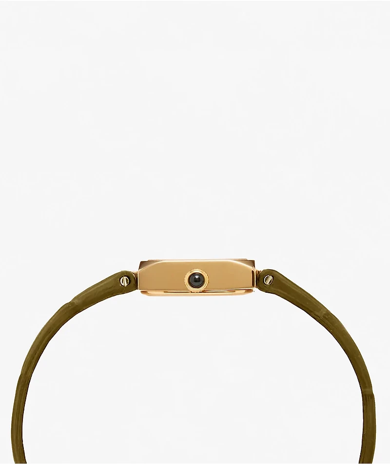 AURA Dice Gold & Olive Analog Watch
