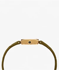 AURA Dice Gold & Olive Analog Watch