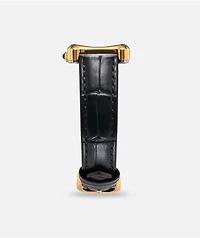 AURA Memento Mori Gold & Black Analog Watch