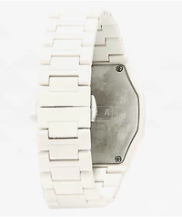 AURA Polycarbonate Milk Analog Watch