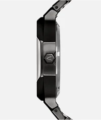 AURA Skeleton 002 Black Analog Watch