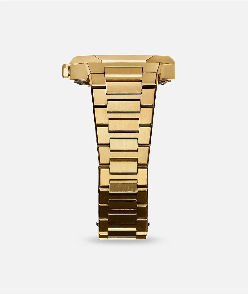 AURA Skeleton 002 Gold Analog Watch