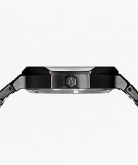 AURA Skeleton Black Analog Watch