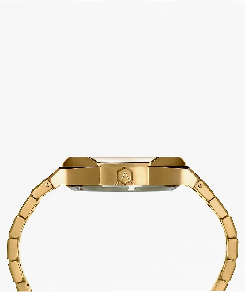 AURA Skeleton Gold Analog Watch