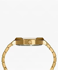AURA Skeleton Gold Analog Watch