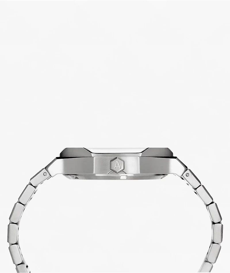 AURA Skeleton Steel Analog Watch
