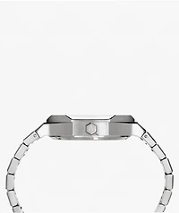 AURA Skeleton Steel Analog Watch
