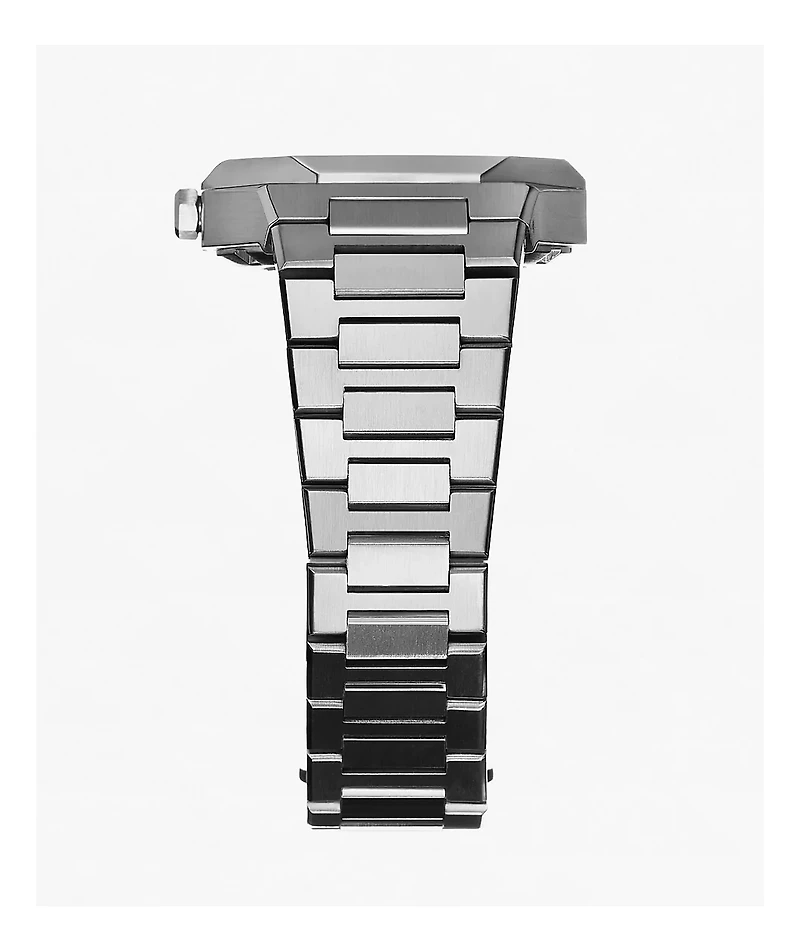 AURA Skeleton Steel Analog Watch
