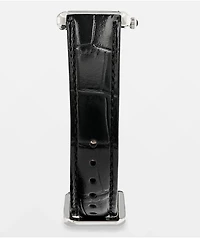 AURA Tank Ace Black & Silver Analog Watch