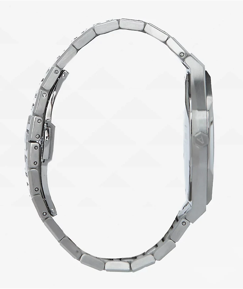 AURA Ultra Thin 001 Stainless Steel & Black Analog Watch