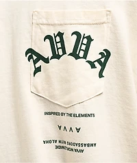 AVVA Over The Top Natural Pocket T-Shirt