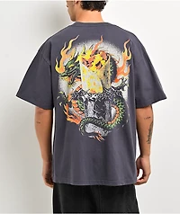 AYCE Breakfast Burrito Navy T-Shirt